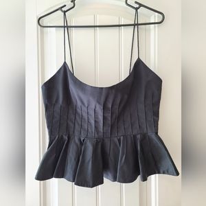 HUNTER BELL Celia Top in Onyx